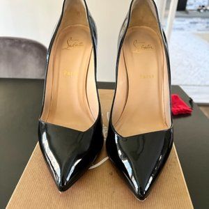 Christian Louboutin Cornielle 100 Patent 40.5 ($450 obo)